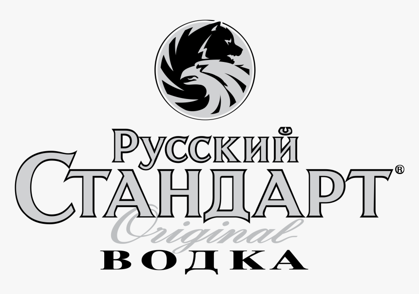 Russky Standart Vodka Logo Png Transparent - Russian Standard Logo Russian, Png Download, Free Download