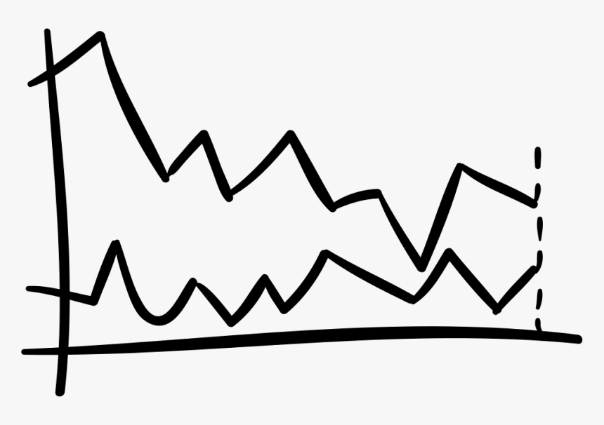 Stats Graphic With Zig Zag Lines - Portable Network Graphics, HD Png Download, Free Download