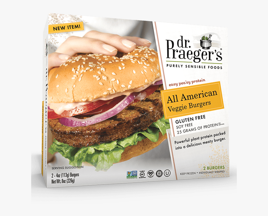 Dr Praeger's Veggie Burger, HD Png Download, Free Download