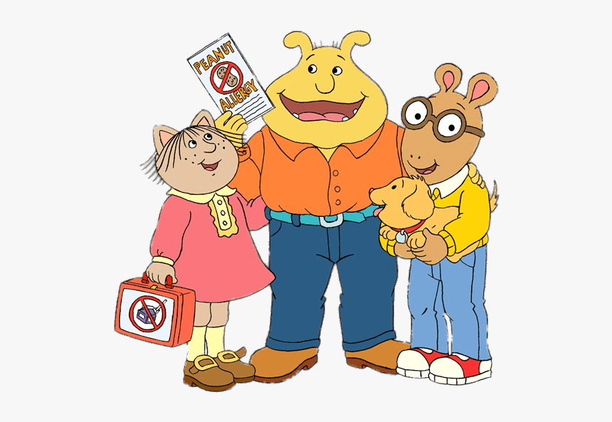 Arthur, Binky And A Friend - Arthur Characters, HD Png Download, Free Download