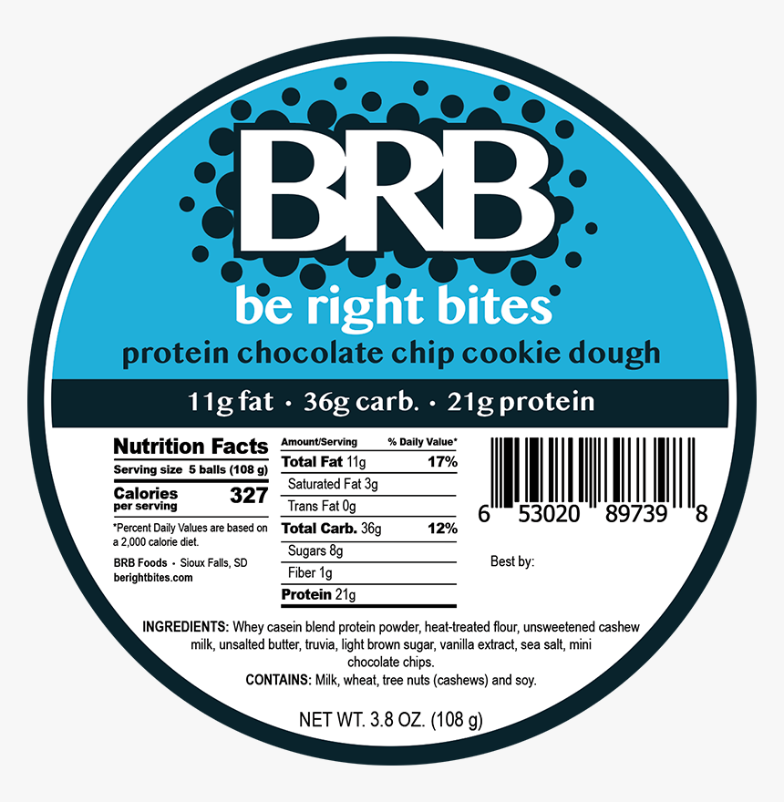 Brb Protein Bites, HD Png Download, Free Download