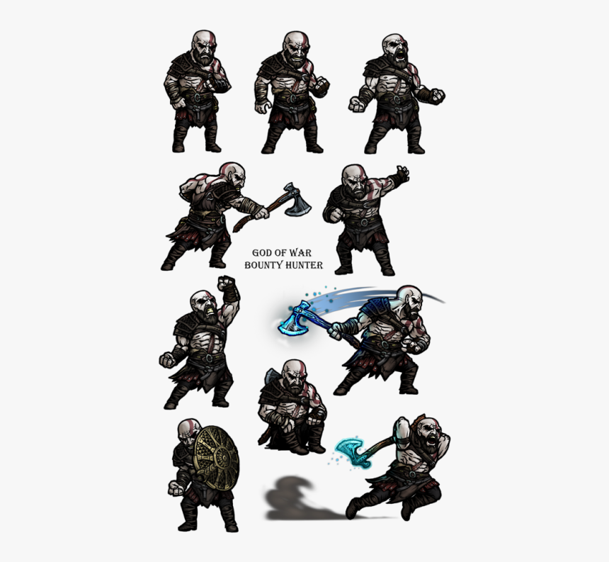 Darkest Dungeon Kratos, HD Png Download, Free Download