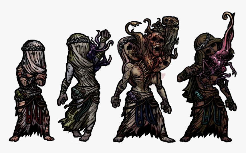 Clip Art The Condena Vestal At - Darkest Dungeon Omen Seeker, HD Png Download, Free Download