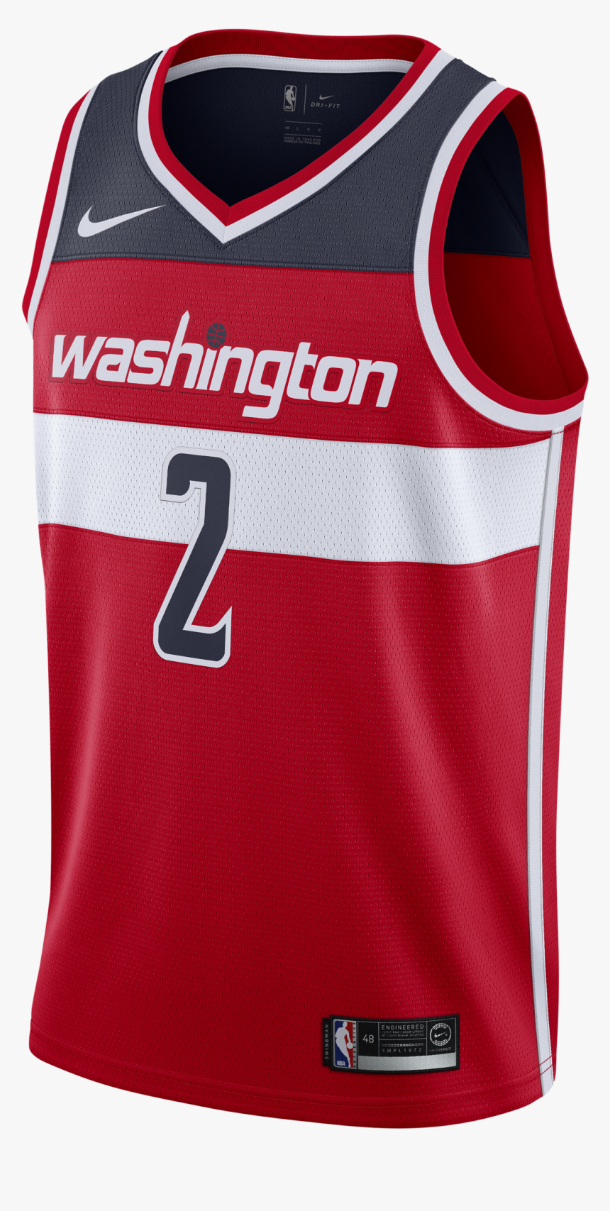 Nike Nba Washington Wizards John Wall Swingman Road - John Wall Jersey Nike, HD Png Download, Free Download