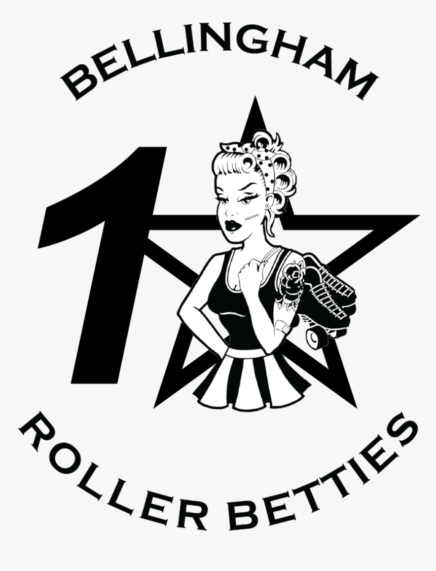 Brb 10th Season Logo , Png Download - Bellingham Roller Betties, Transparent Png, Free Download