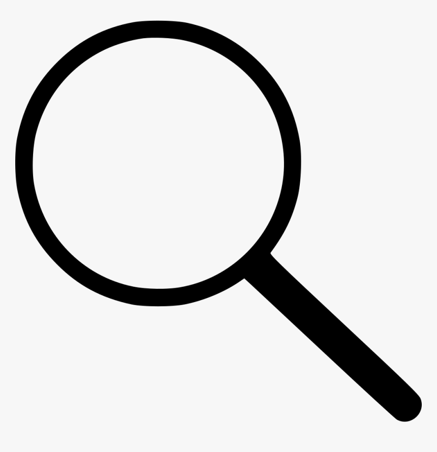 Svg Icon Free Download Transparent Background - Magnifier Tool In Paint, HD Png Download, Free Download