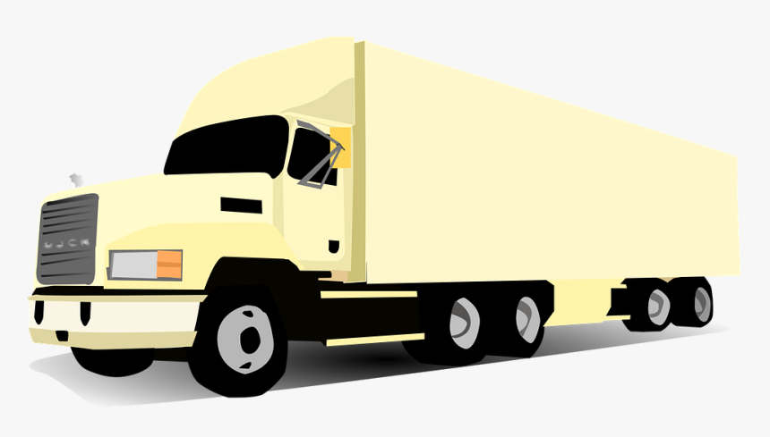 Lorry, Truck, Transportation, Container, 18, Wheeler - 18 Wheeler Clipart, HD Png Download, Free Download