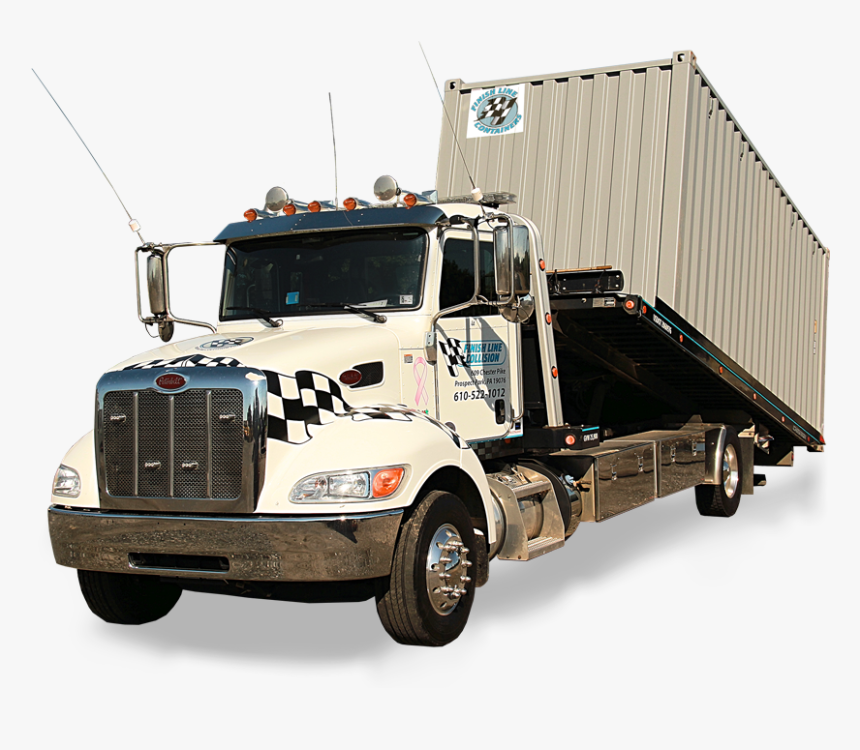 Finish Line Containers Shipping Containers Delivery - Shipping Containers Trucks Png, Transparent Png, Free Download