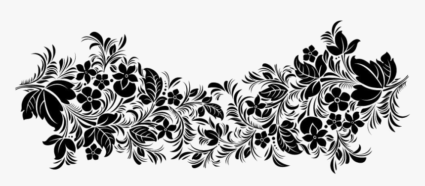 Transparent Decoration Floral Print Drawing - Red Flower Pattern Png, Png Download, Free Download