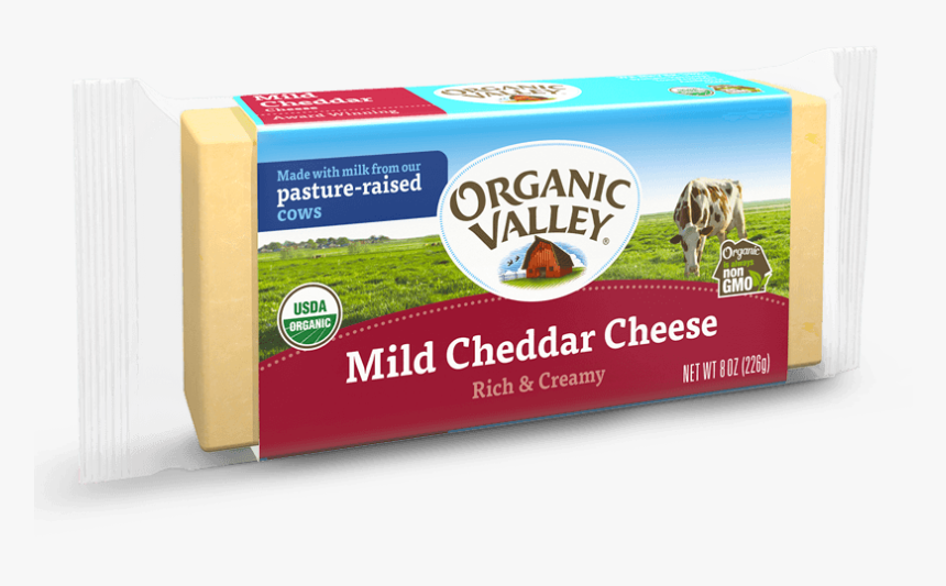 Organic Cheddar Cheese, HD Png Download, Free Download