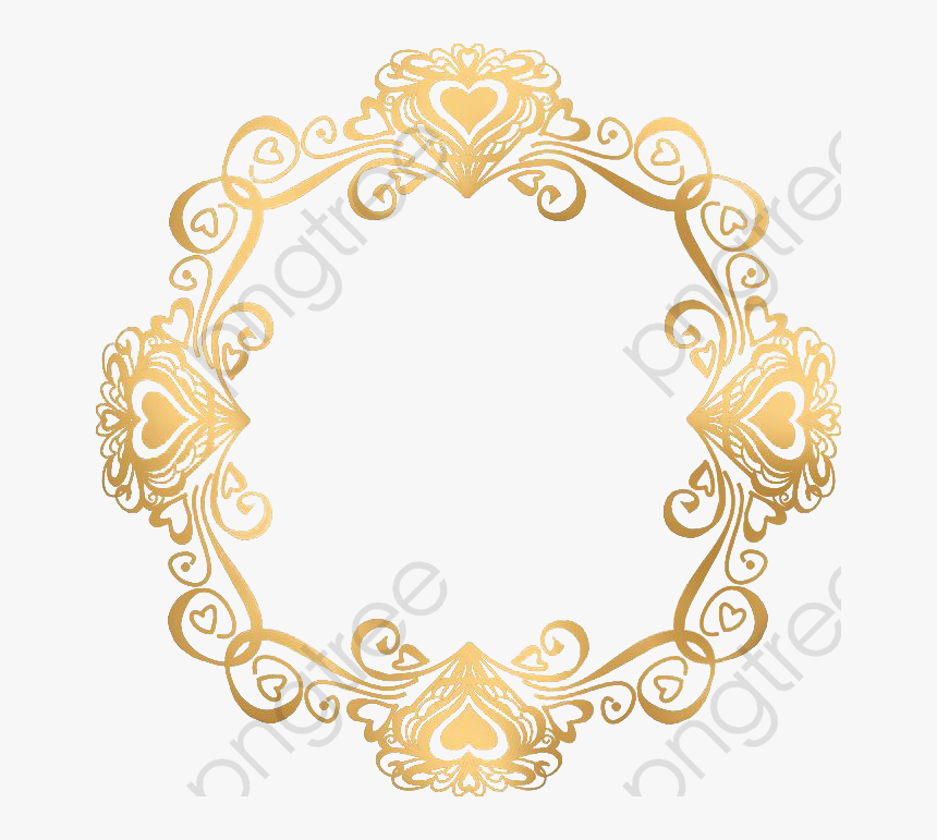 Transparent Gatsby Clipart - Wedding Gold Border Png, Png Download, Free Download