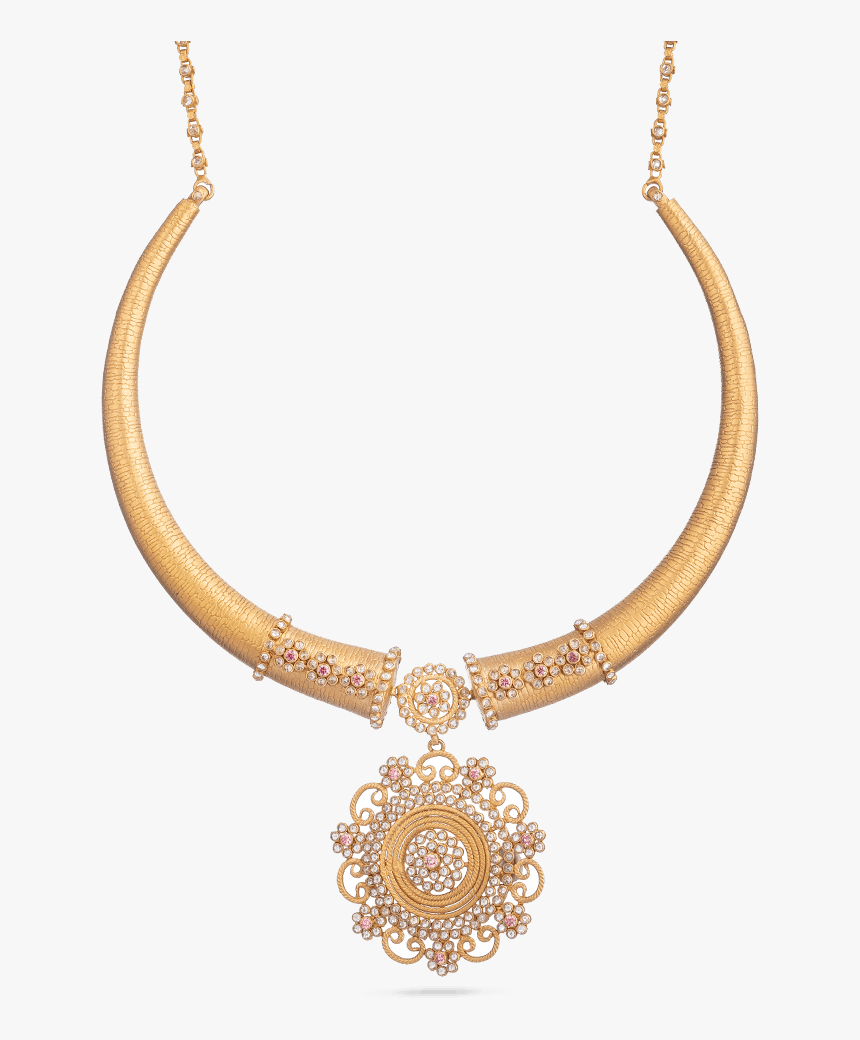 Indian Gold Bridal Necklace Set - Necklace, HD Png Download, Free Download