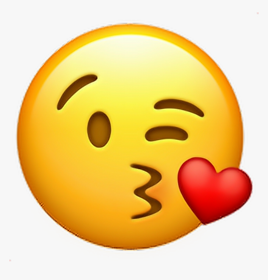 Whatsapp Smiley Faces Png Face Blowing A Kiss Emoji Transparent Png Kindpng