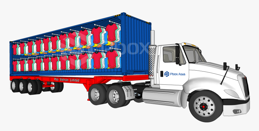 Trailer Truck, HD Png Download, Free Download