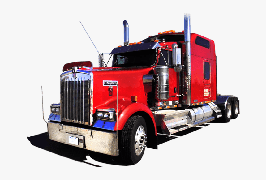 American Truck Kenworth Red - American Truck Png, Transparent Png, Free Download