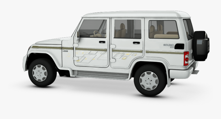 Mahindra Bolero White, HD Png Download, Free Download