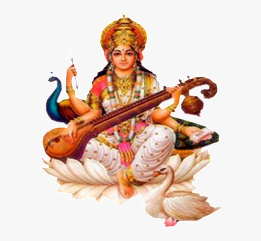 Maasasaswati-29 Png Saraswati Devi Png - Hindu Lords, Transparent Png, Free Download