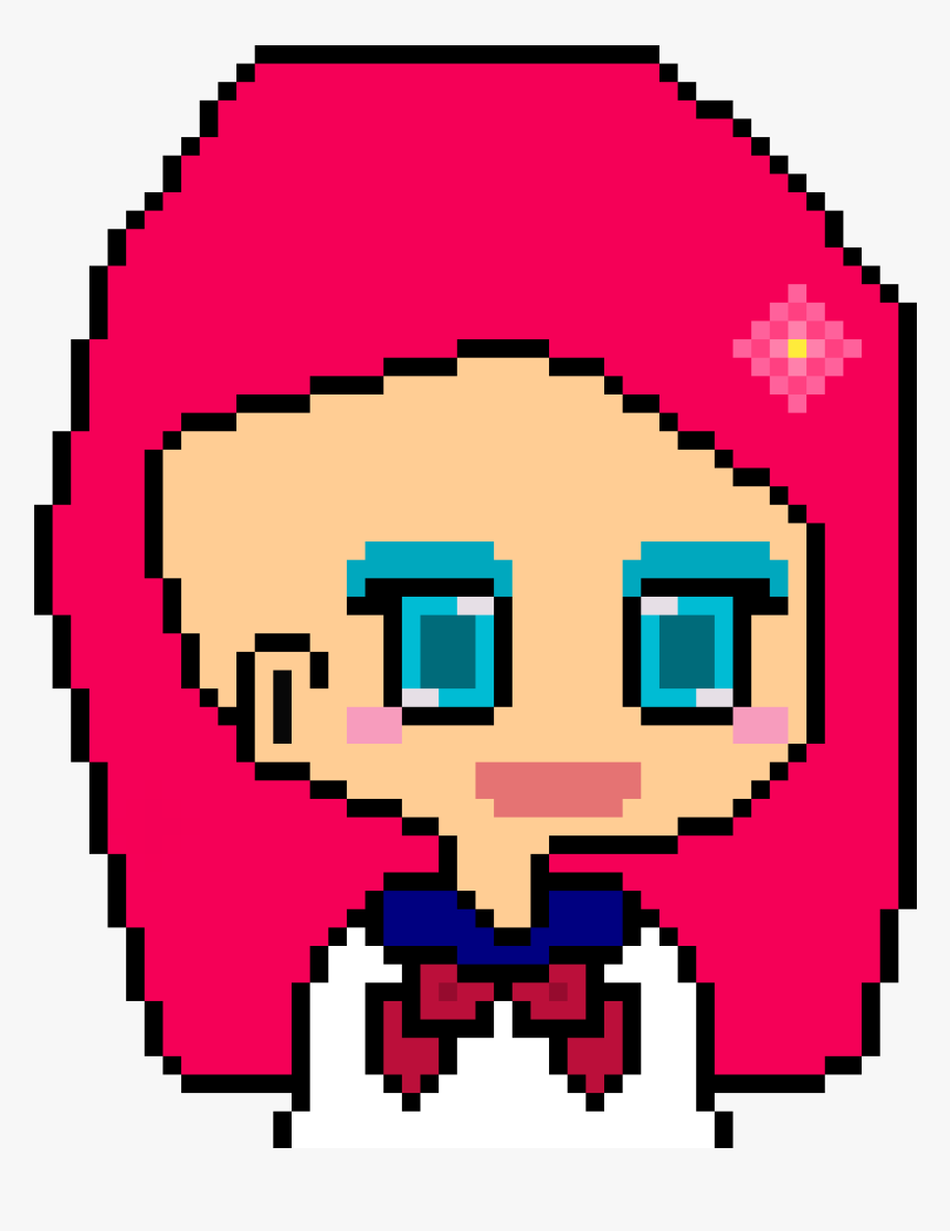 Pixel Anime Girl, HD Png Download, Free Download