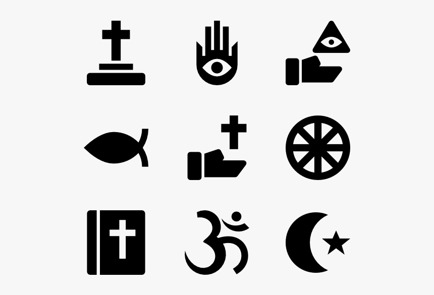 Religion Icons, HD Png Download, Free Download