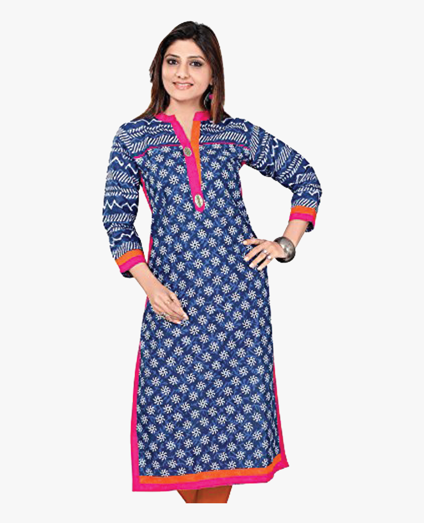 Neck Design For Kurti On Printed, HD Png Download, Free Download
