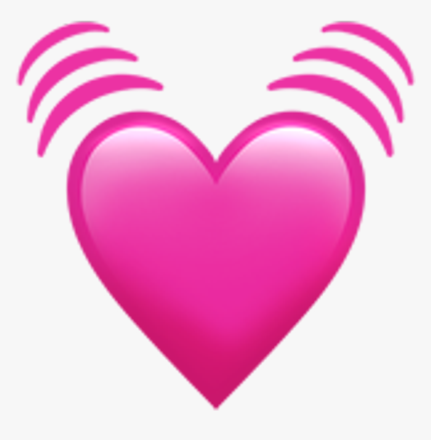Heart Icons Whatsapp - Transparent Background Heart Emoji Png, Png Download, Free Download