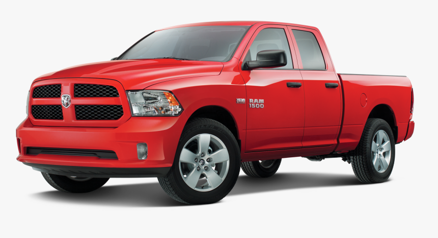 Pickup Truck Png - 2016 Red Dodge Ram 1500, Transparent Png, Free Download