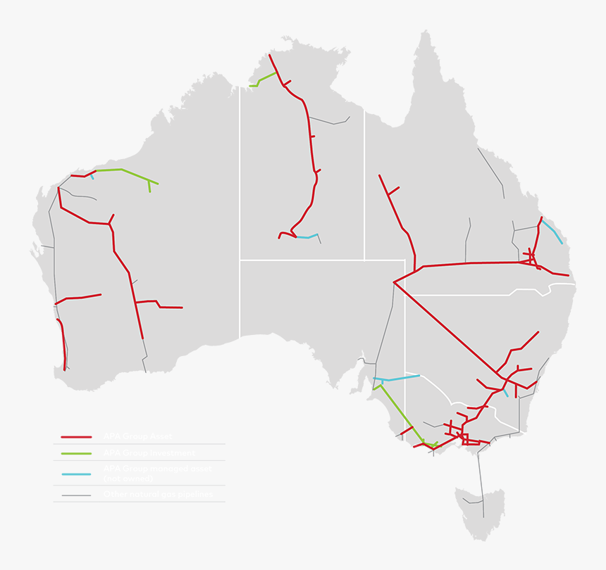 Gas Transmission - Gold Coast To Sydney Flight, HD Png Download, Free Download