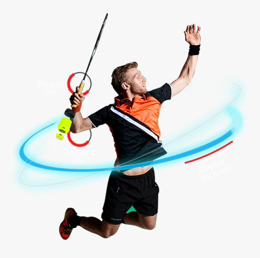 Smash Badminton Player Png - Badminton Player Png, Transparent Png, Free Download