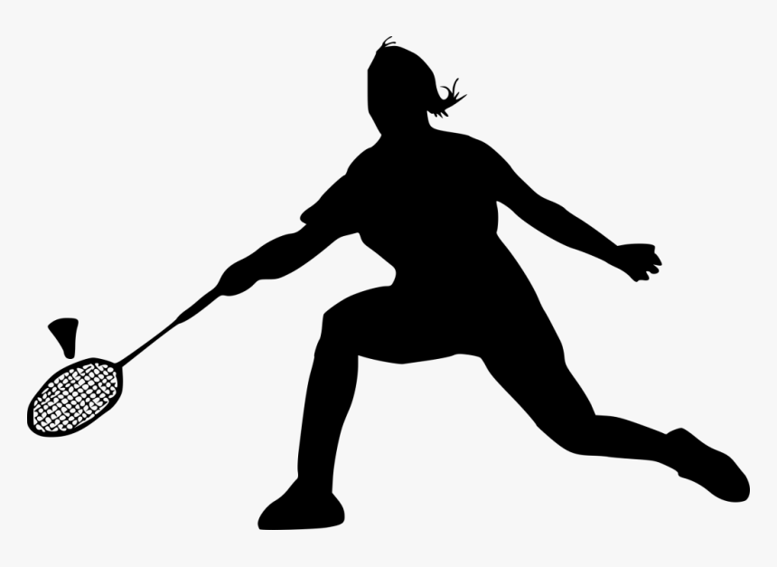 Silhouette Badminton Sport Photography El Clásico - Silhouette Badminton Png, Transparent Png, Free Download