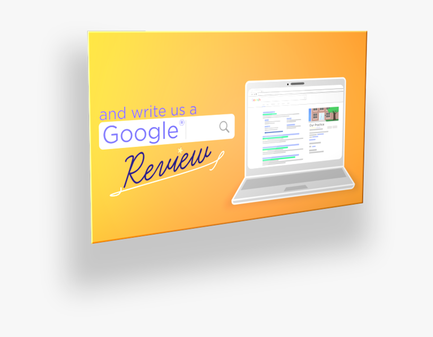 Then, Send Review Us On Google Home With Patients Along - Computer Program, HD Png Download, Free Download