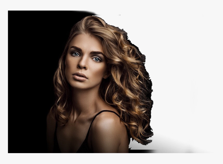 Hair Model Black Background, HD Png Download - kindpng Hair Model Black Background, HD Png Download - kindpng