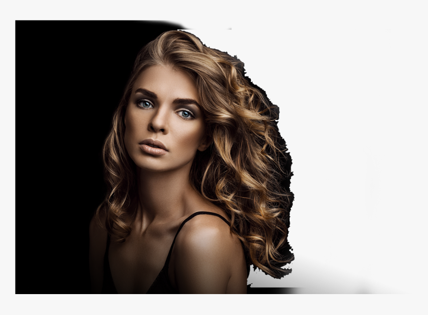 Hair Model Black Background, HD Png Download, Free Download