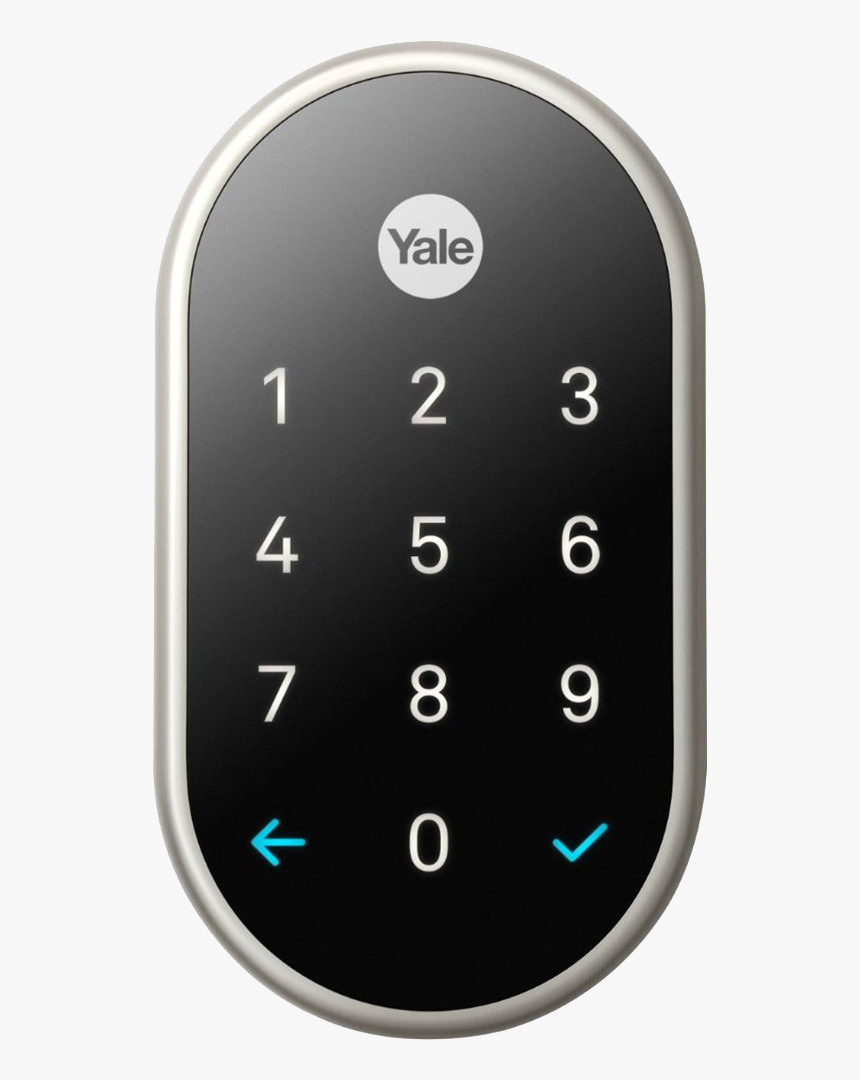 Nest Yale Lock Polished Brass, HD Png Download, Free Download