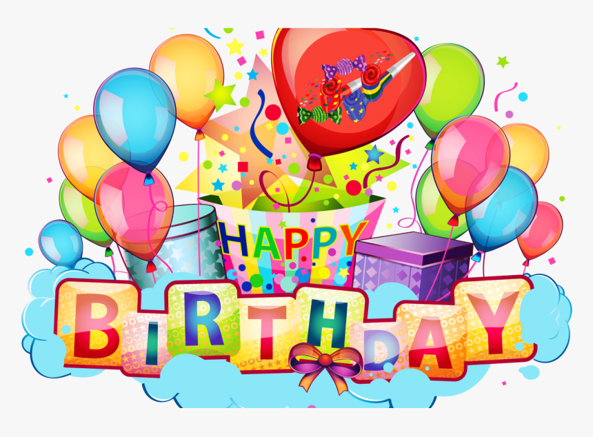 Happy Birthday Clipart Zellox - Transparent Happy Birthday Clipart, HD Png Download, Free Download