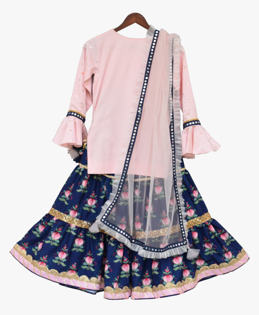 Kids Kurti With Bell Sleeves, HD Png Download, Free Download