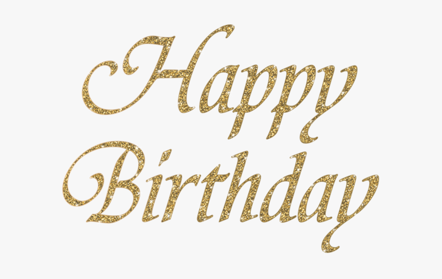 Happy Birthday Letter Png Photo Happy Birthday Gold Png Transparent Png Kindpng