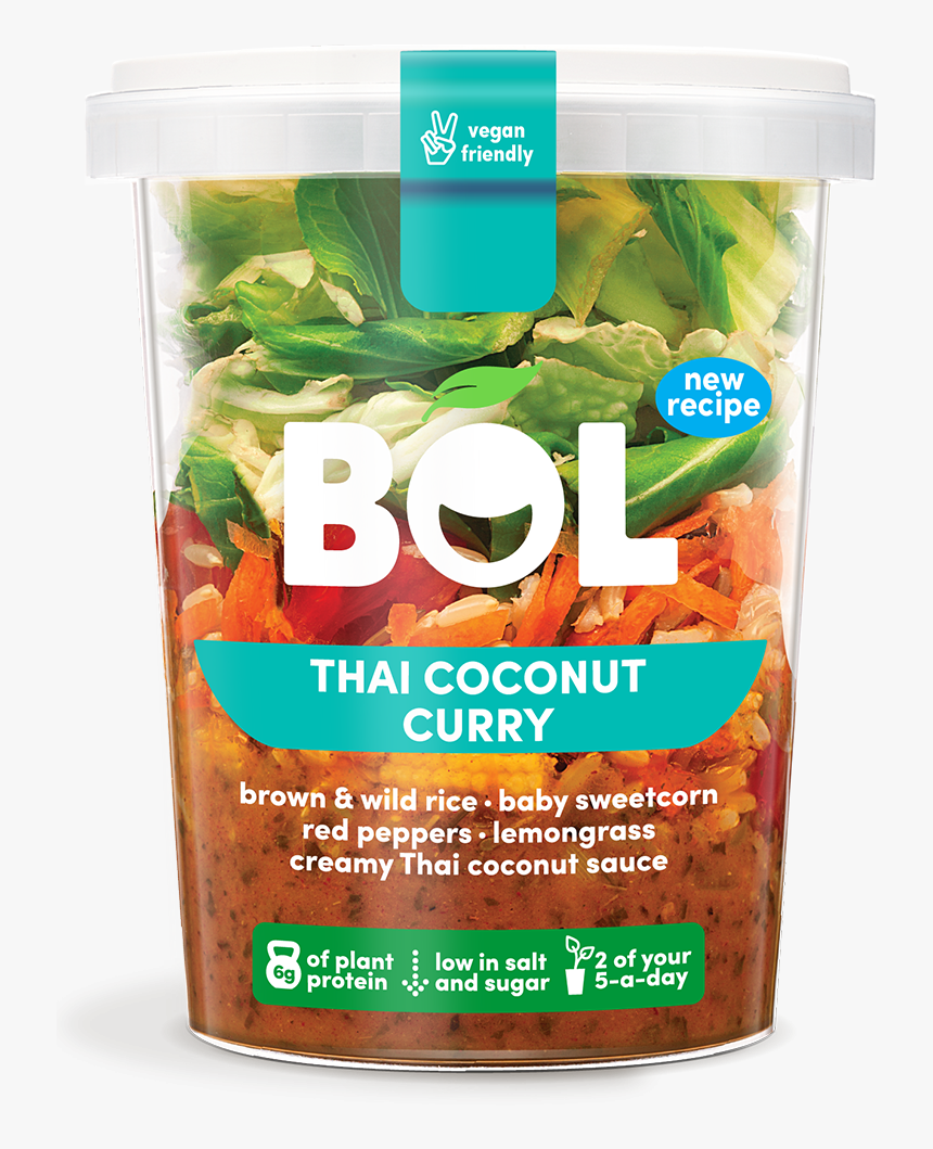 Bol Thai Green Curry - Bol Thai Coconut Curry, HD Png Download, Free Download