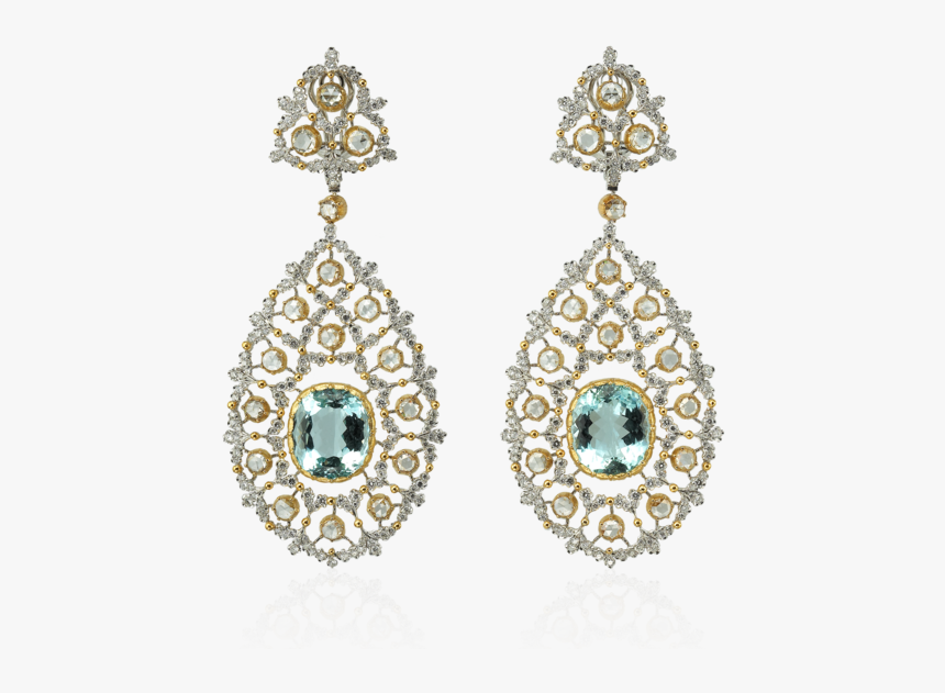 Blu Bird Pendant Earrings - Buccellati Earring, HD Png Download, Free Download