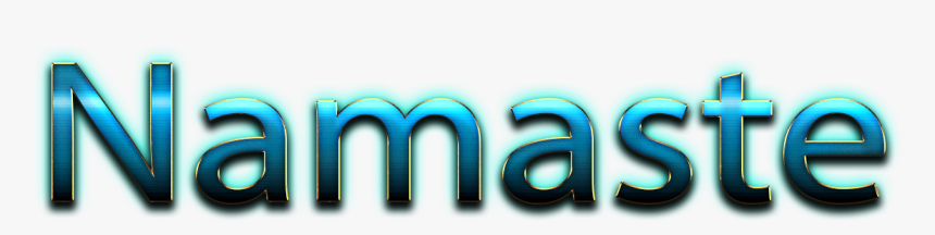 Namaste Transparent Background - Graphic Design, HD Png Download, Free Download
