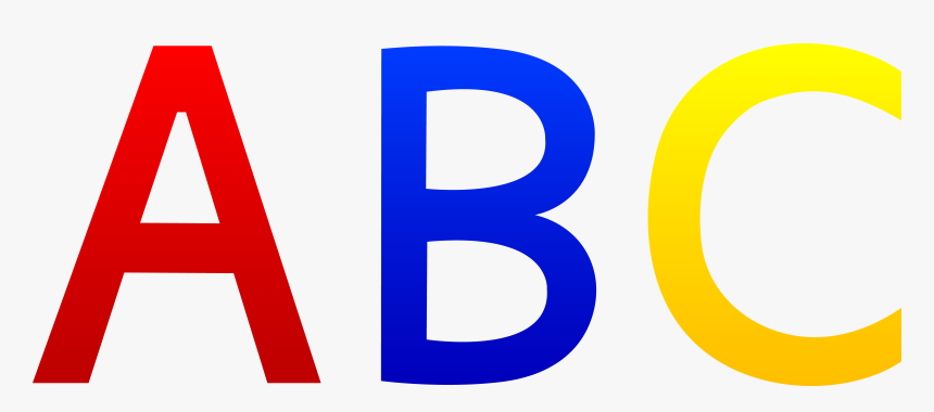 Abc Alphabet Letters - Png Clipart Alphabet Letters, Transparent Png, Free Download