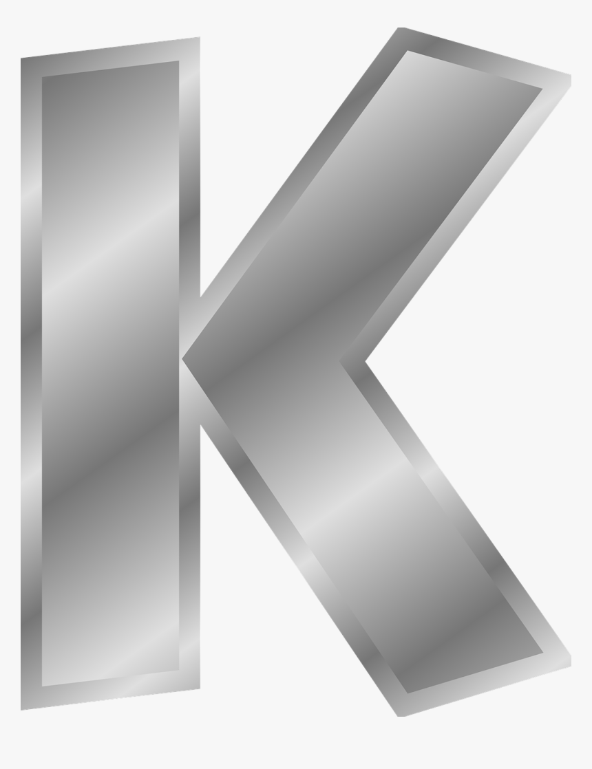 Letter K In Gold, HD Png Download, Free Download