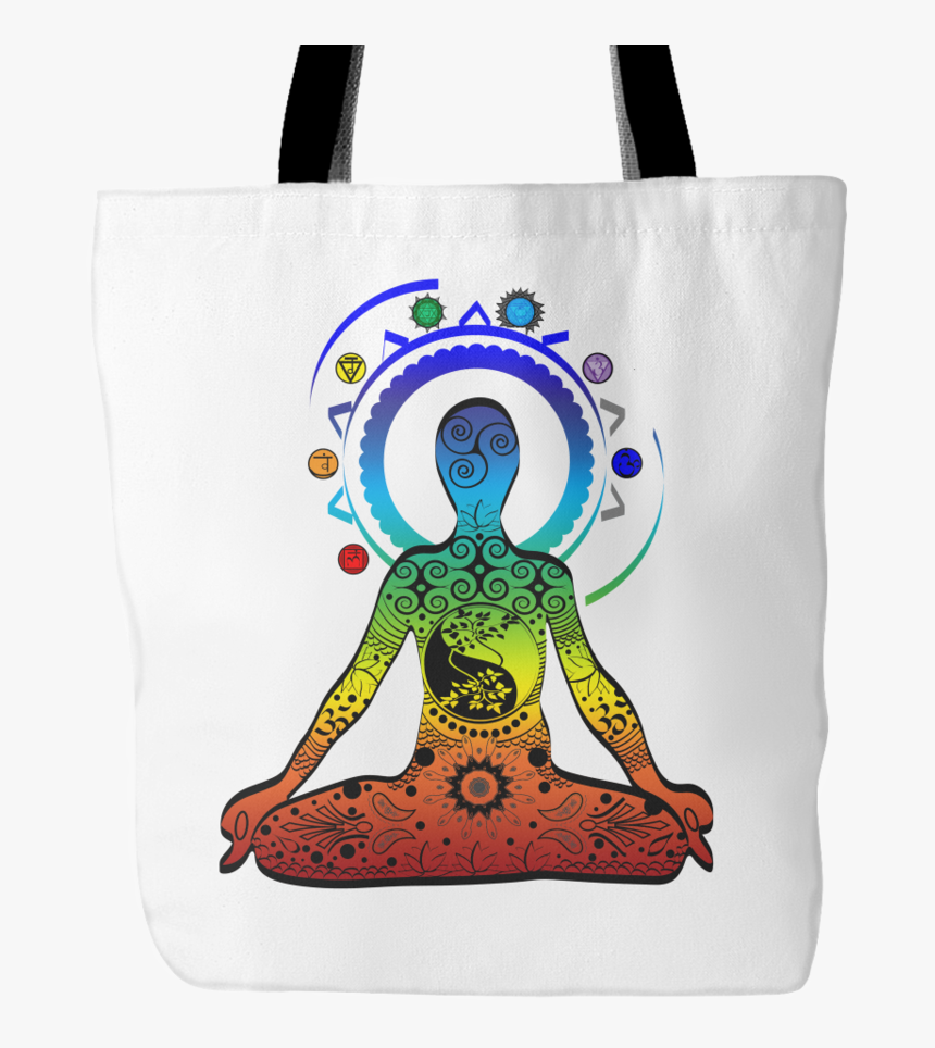 Namaste Tote Bag For Yoga Or Buddhist Series Ii - Tote Bag, HD Png Download, Free Download