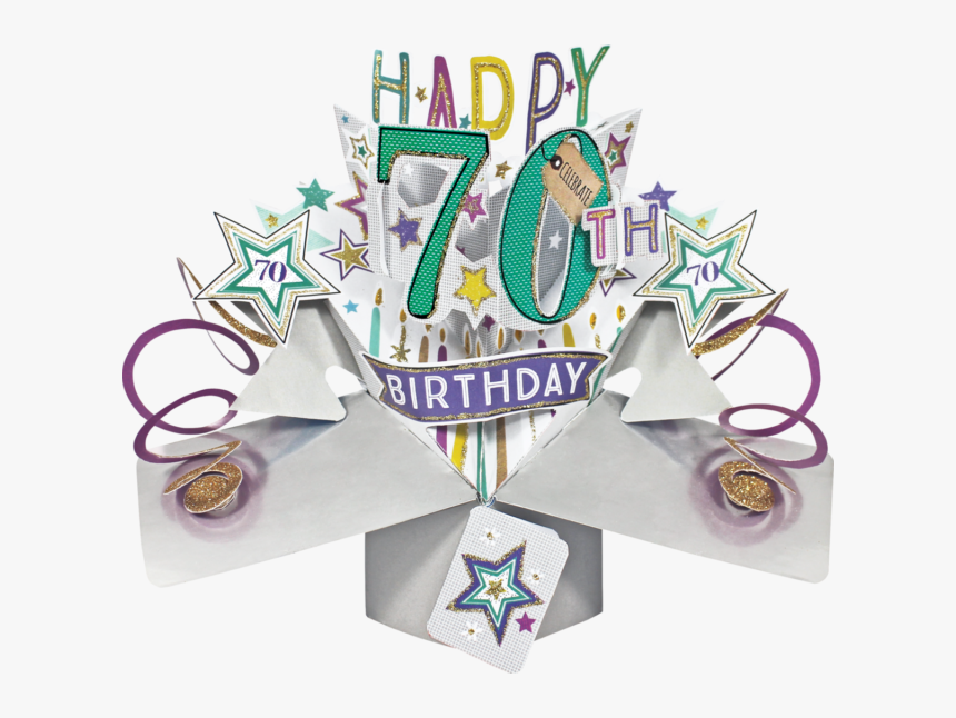 Picture 1 Of - 70th Birthday Cards For Him, HD Png Download, Free Download