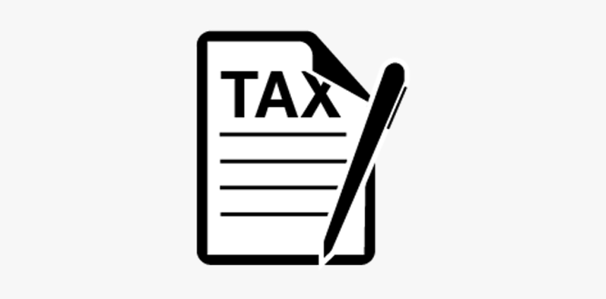 Tax Clipart Tax Help - Tax Black And White, HD Png Download, Free Download