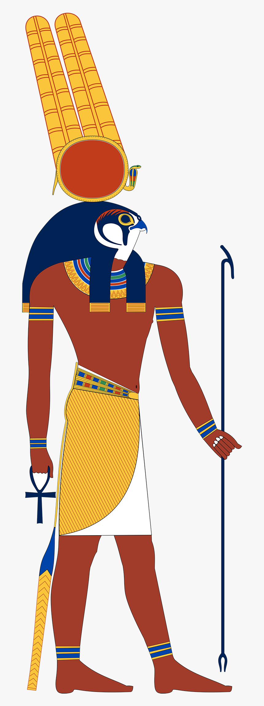 Egyptian War God Montu - Ancient Egyptian God Thoth, HD Png Download, Free Download
