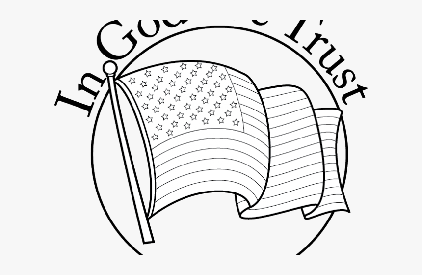 Usa Flag Free Coloring Sheet, HD Png Download, Free Download