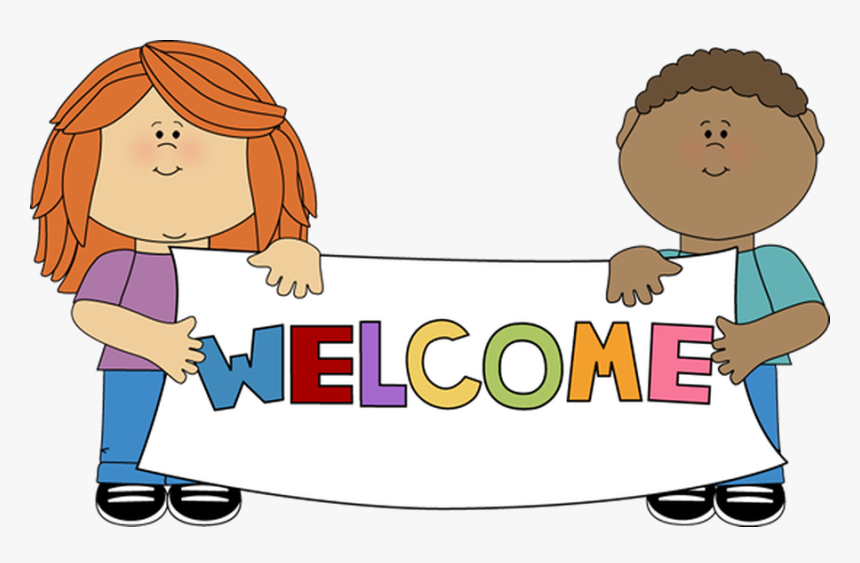 School Welcome To Clipart Free Clip Art Transparent - Welcoming Clipart, HD Png Download, Free Download