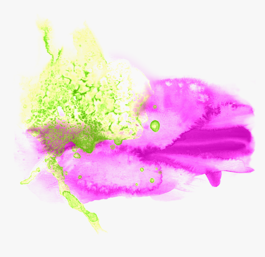 1 0022 Splash Image By Kia31 - Green And Purple Splash Background, HD Png Download, Free Download