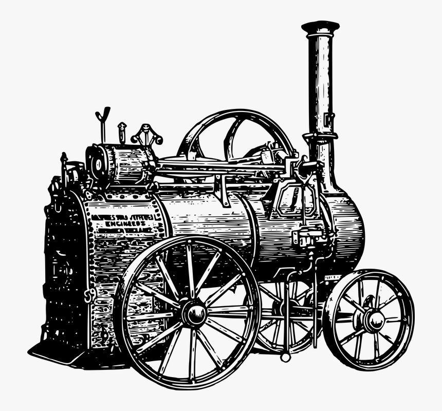 Transparent Train Whistle Clipart - Steam Engine Png, Png Download, Free Download