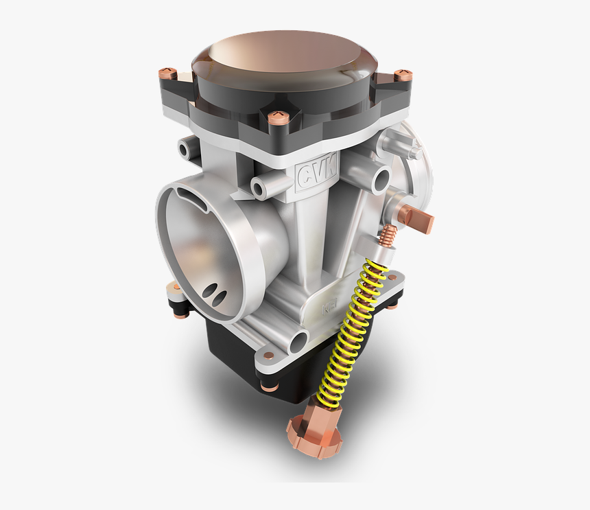 Carburetor, Engine, Motor, Metal, Rendering, 3d - Carburetor Png, Transparent Png, Free Download